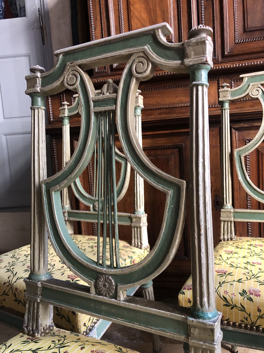 Chairs, Directoire Style.-photo-8