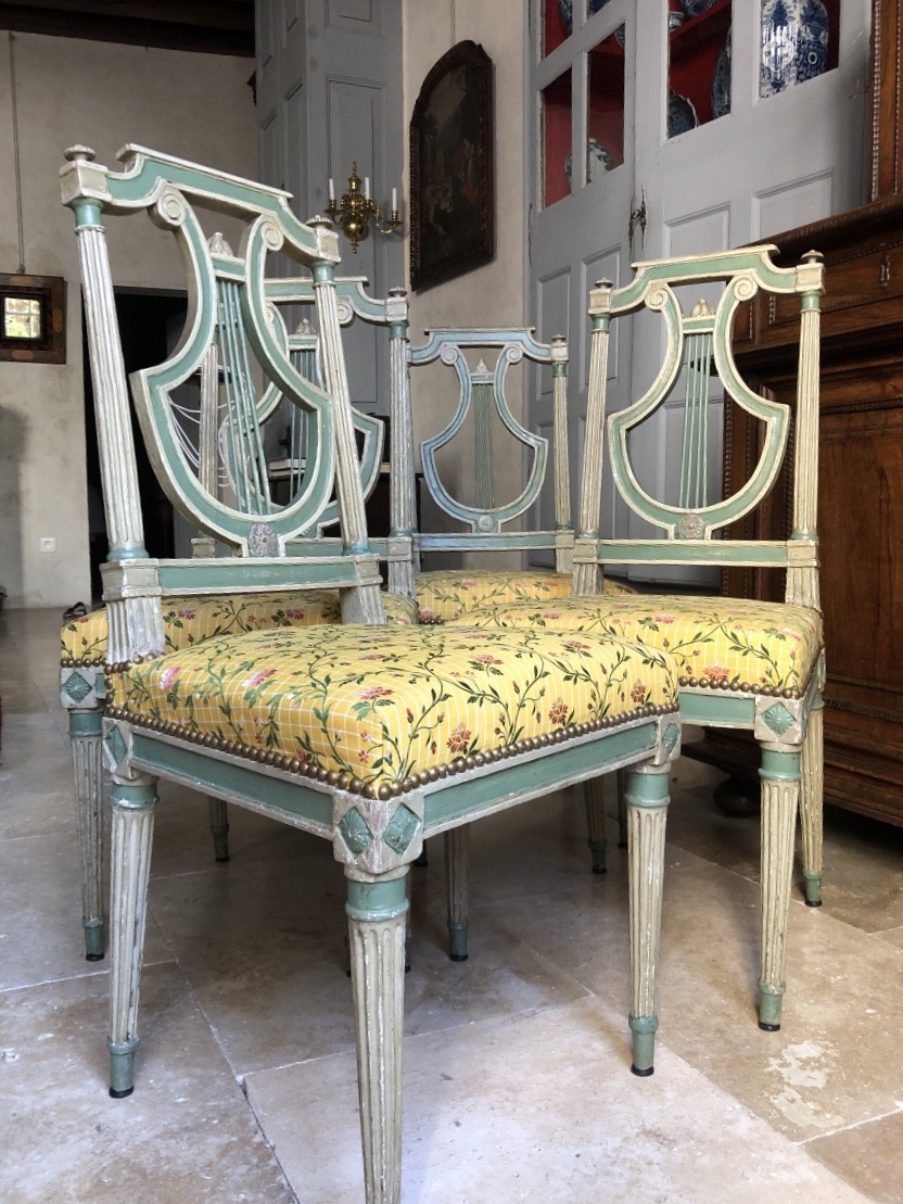 Chairs, Directoire Style.