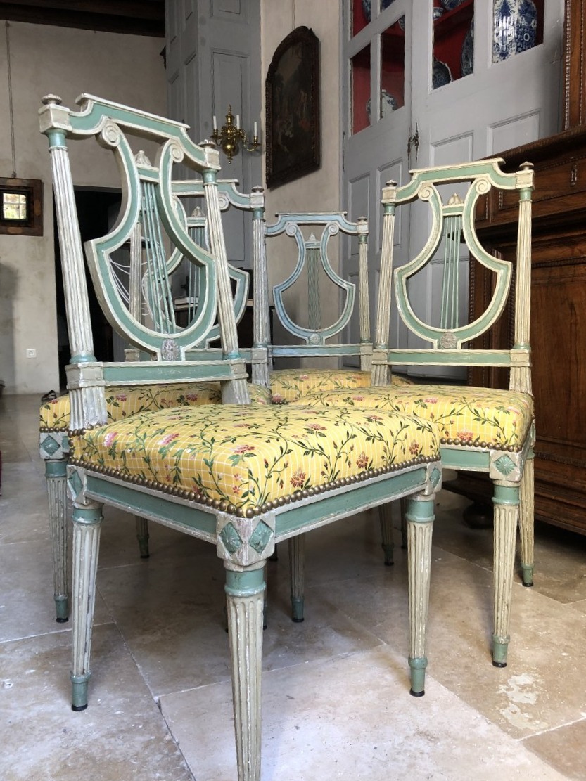 Chairs, 18th-century Directoire Style.