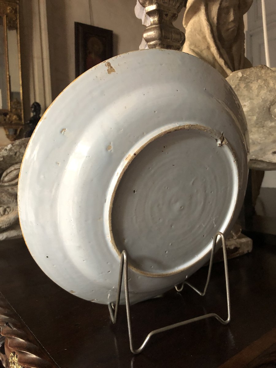 Delft Deep Dish, 18th Century.-photo-3