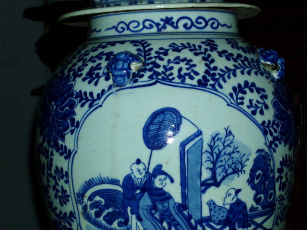 Large Chinese Vase, 19th Century.-photo-3