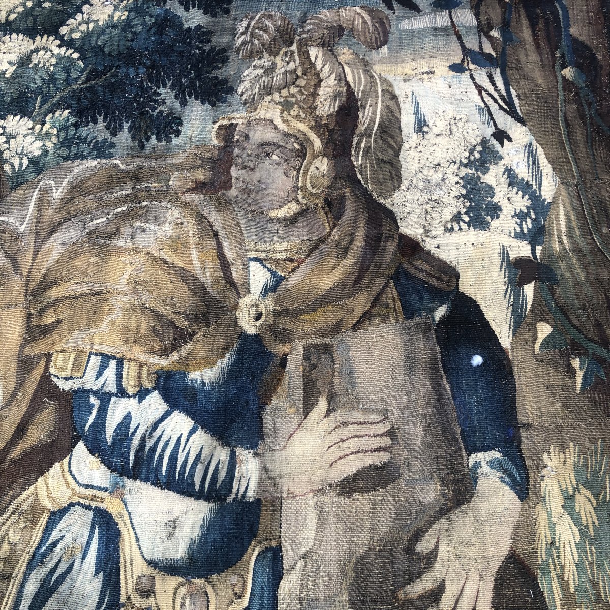 Large Aubusson Tapestry, 17th Century.-photo-1