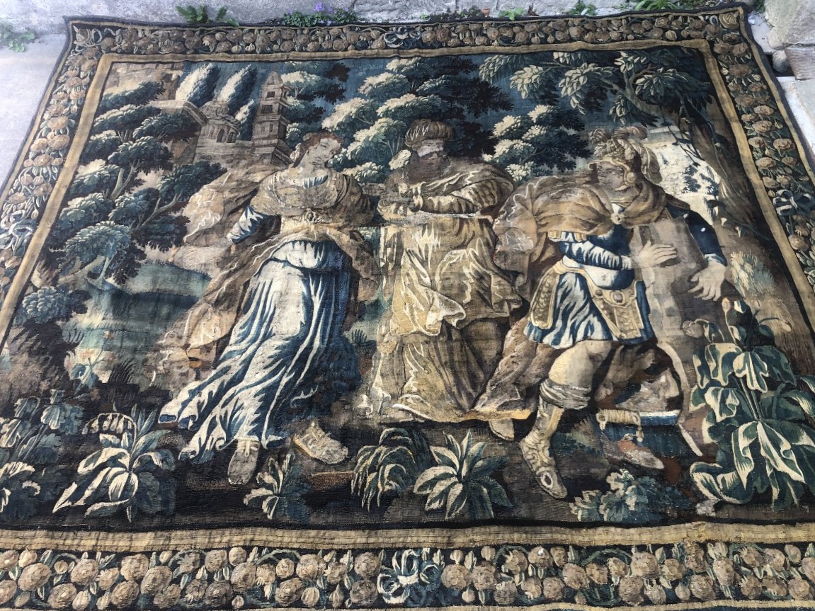 Large Aubusson Tapestry, 17th Century.