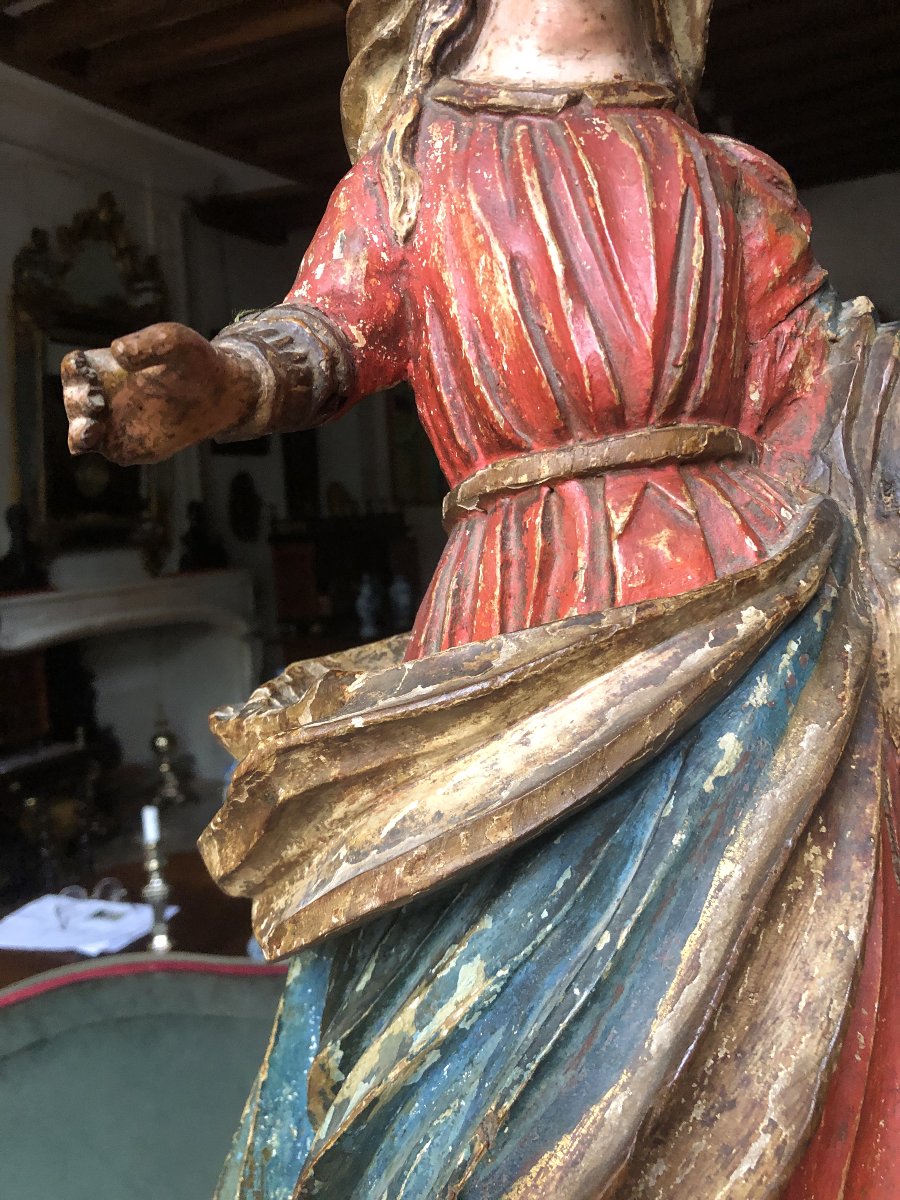 Vierge, XVIIème .-photo-4