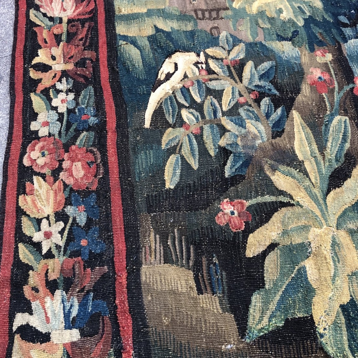 Tapisserie Aubusson, XVIIIème .-photo-3
