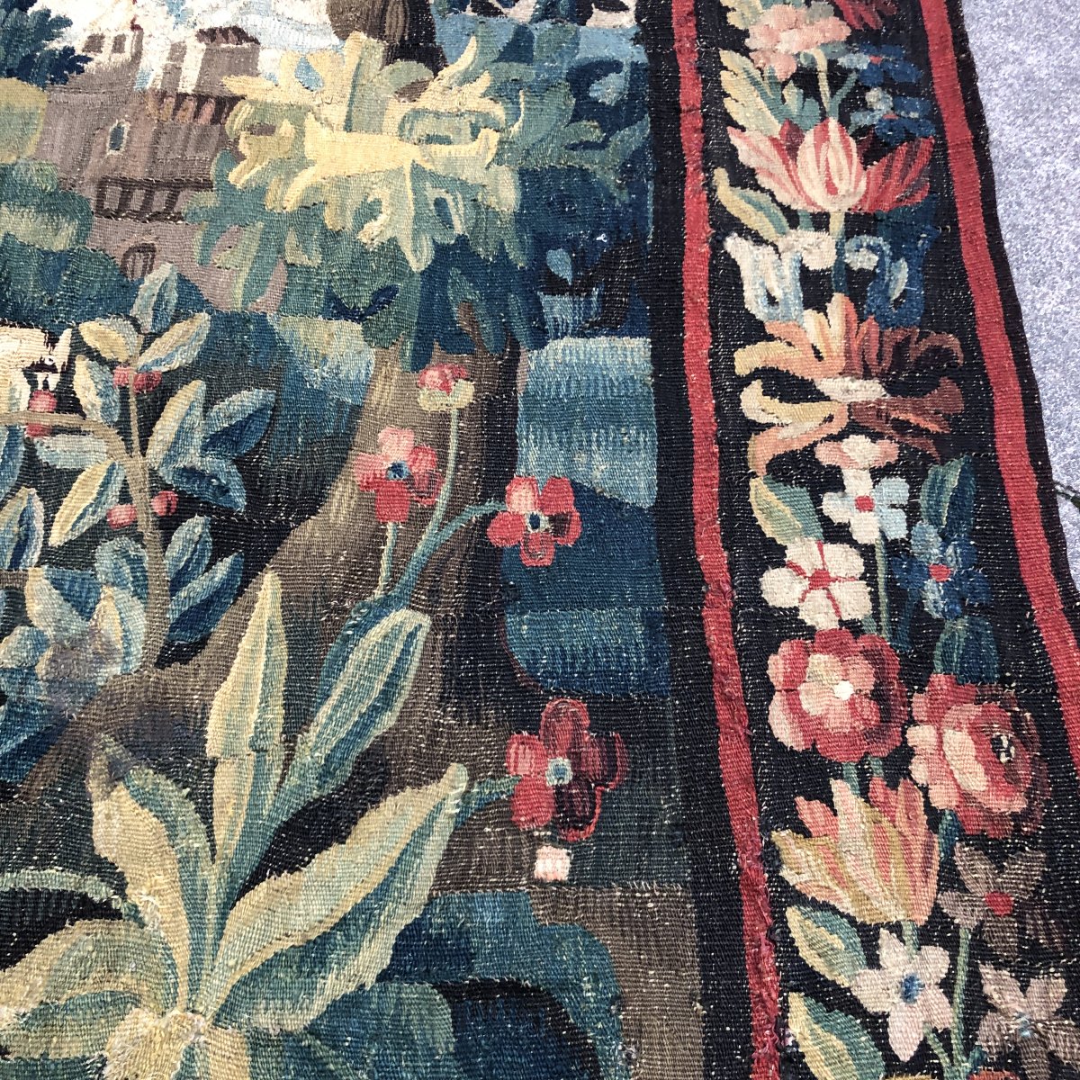 Tapisserie Aubusson, XVIIIème .-photo-1