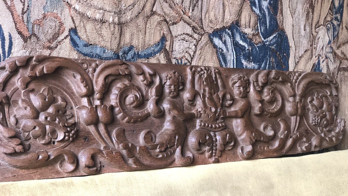 Large Panel, 18th Century.-photo-2