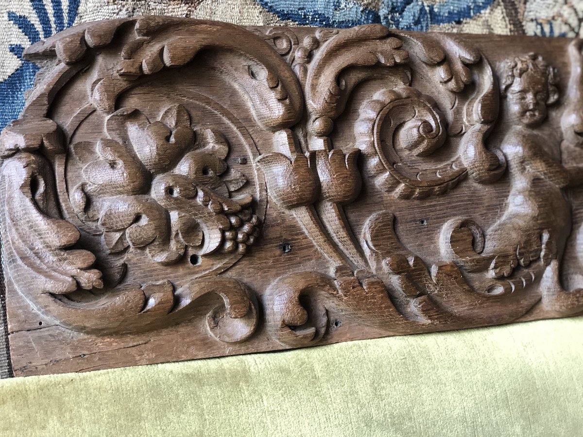 Large Panel, 18th Century.-photo-1