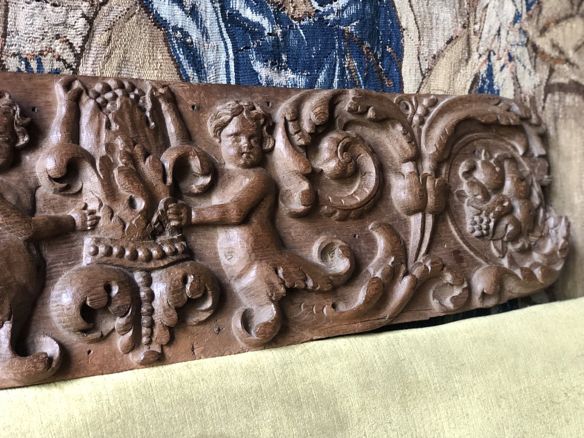 Large Panel, 18th Century.-photo-3
