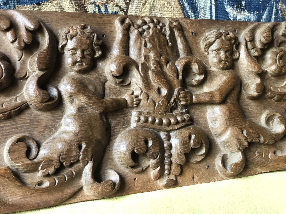 Large Panel, 18th Century.-photo-4