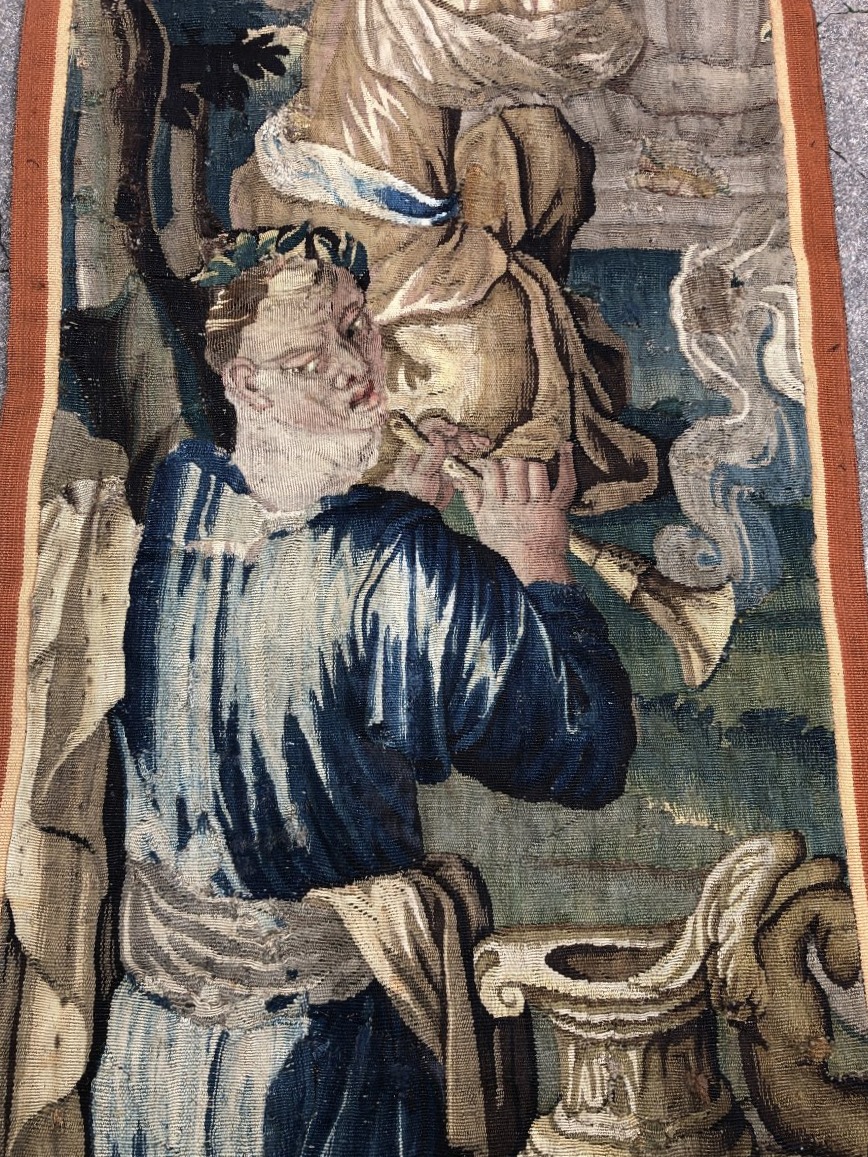 Tapisserie, Aubusson XVIIème .-photo-3