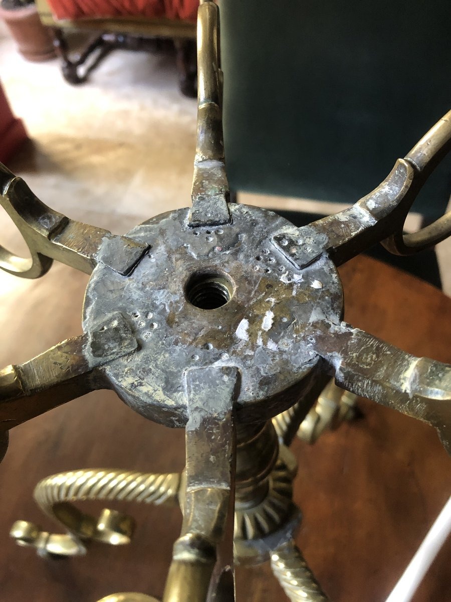 Candlestick, 18th Century.-photo-2