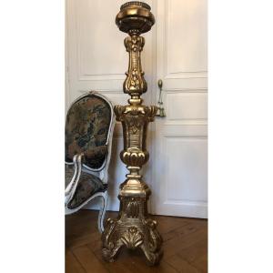 Very Large Candlestick, 18th Century.