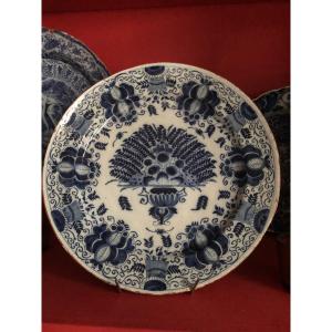 Plat Delft, XVIIIème .