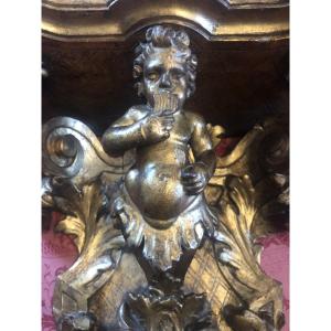 Console murale, XIXème .