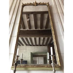 Miroir d'entre-deux,   XVIIIème .