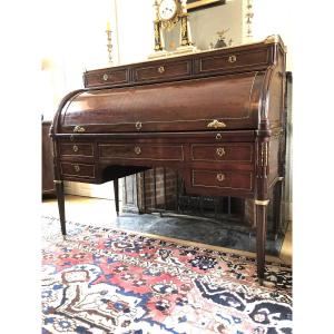 Large Cylinder Desk, 18th Century.
