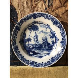 Delft Plate "noli Me Tangere" 