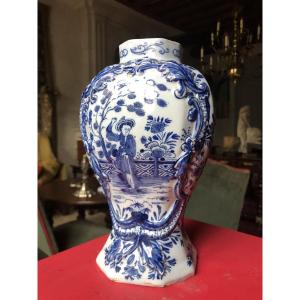 Delft Vase, 18th Century.