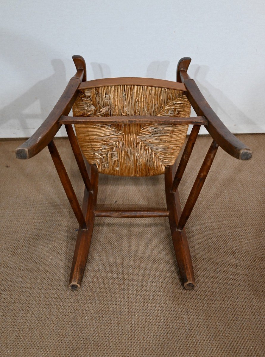 Child's High Chair - Late Nineteenth-photo-7