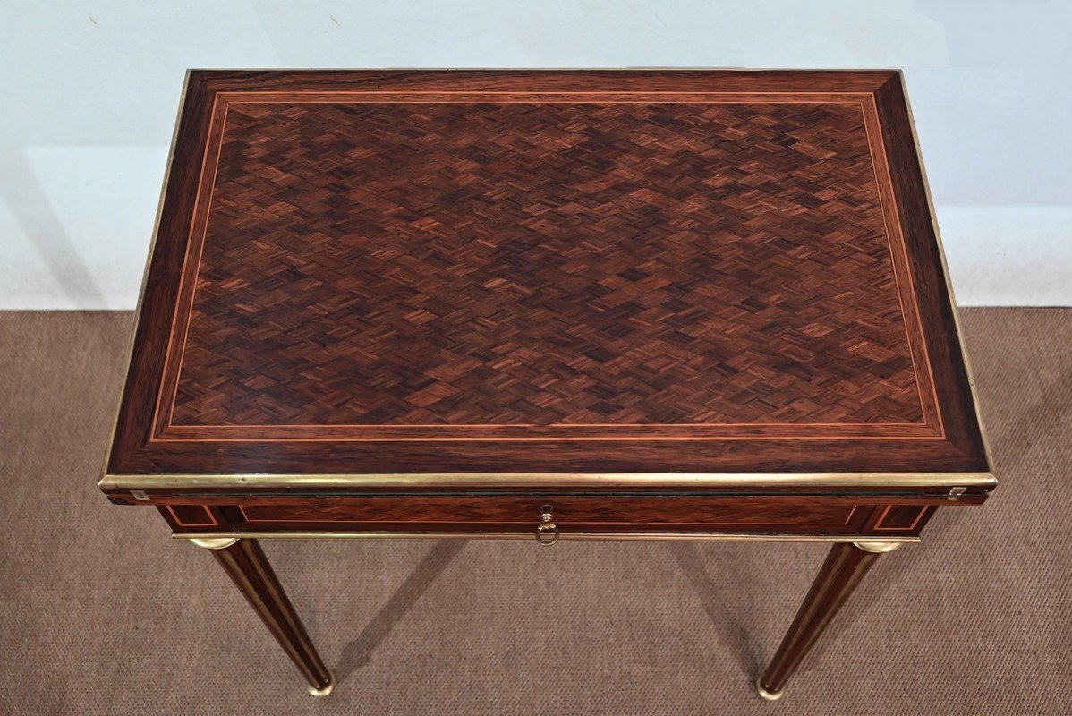 Table De Milieu Multifonction, Style Louis XVI – Fin XIXe-photo-1