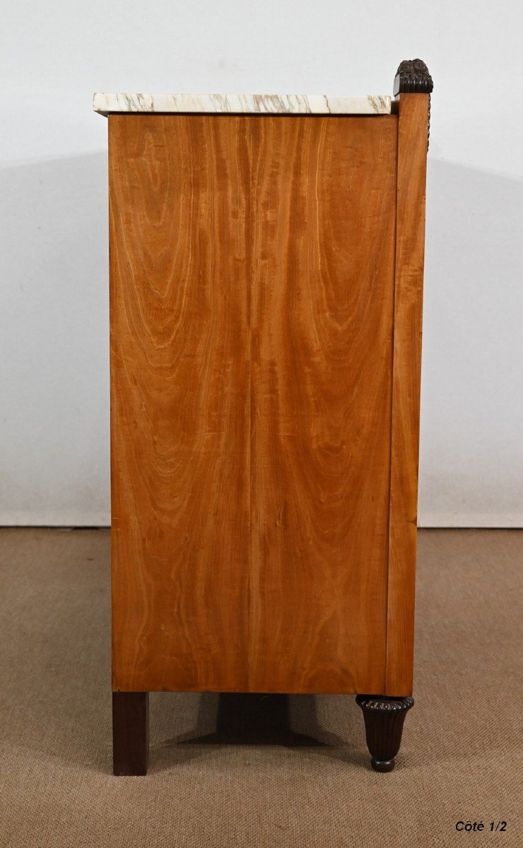 Sideboard In Mahogany Blond From Ceylon, Art Deco - Early Twentieth-photo-5