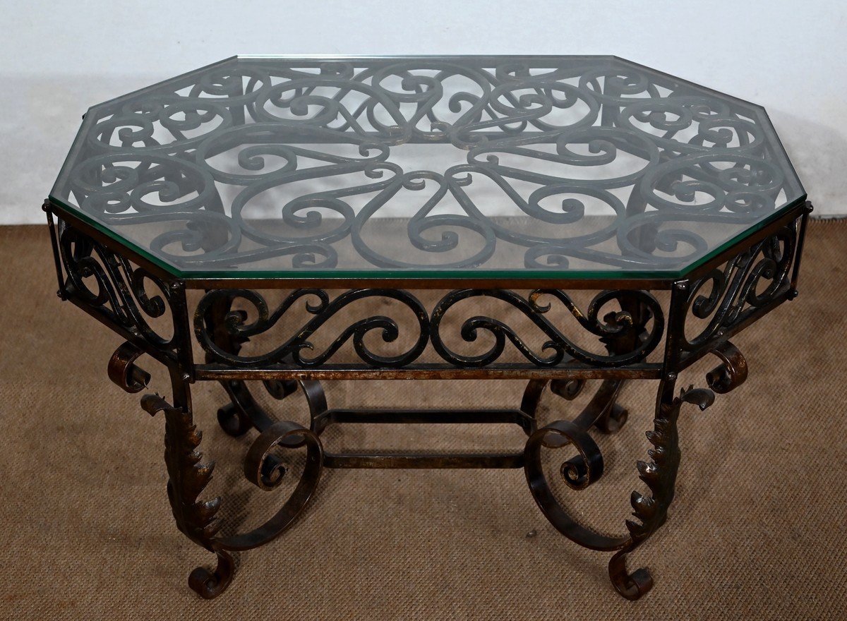 Wrought Iron Coffee Table – 1930