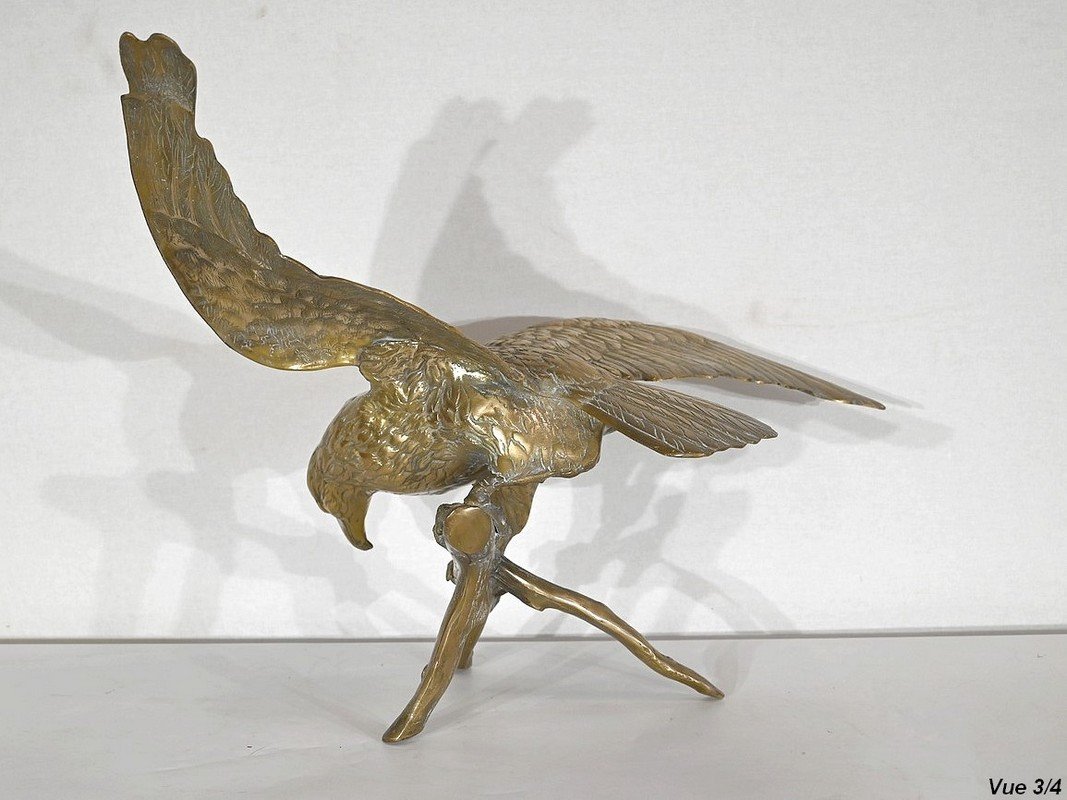 Important Brass Eagle - XXth-photo-6