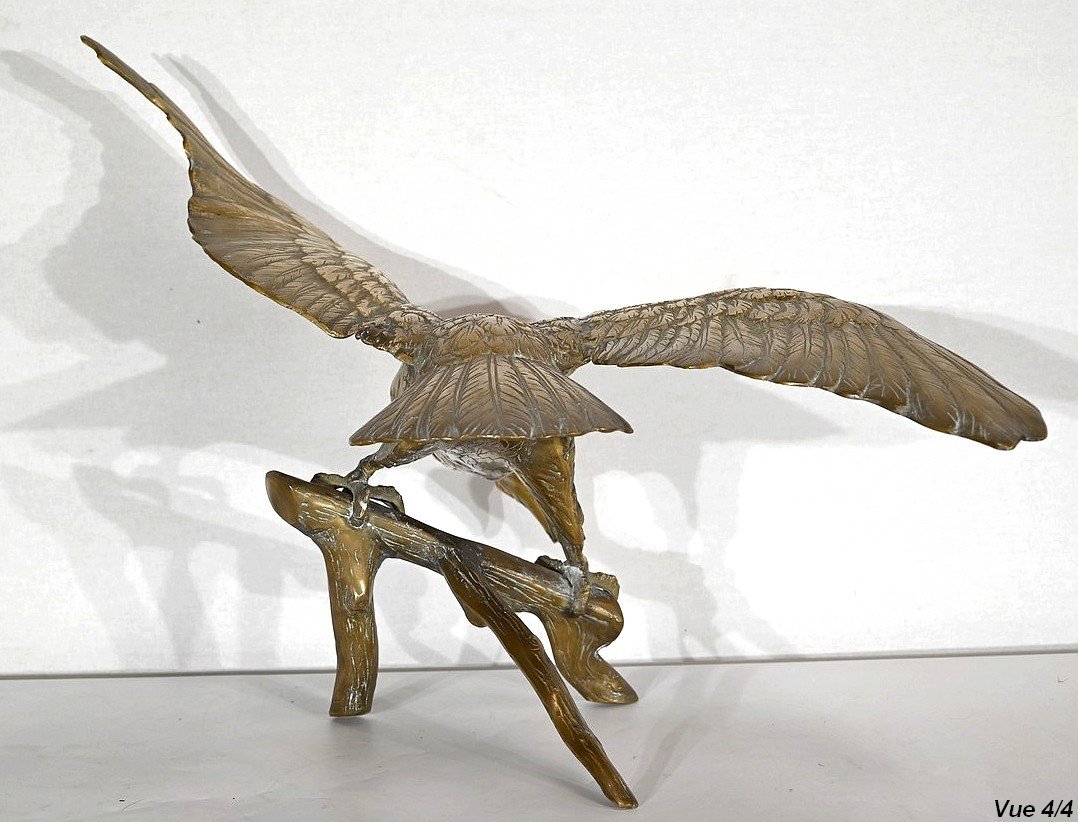 Important Brass Eagle - XXth-photo-7