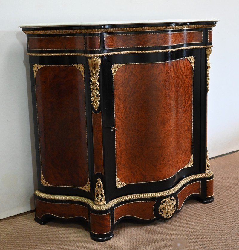 Buffet D’appui En Loupe De Thuya, époque Napoléon III – Milieu XIXe-photo-2