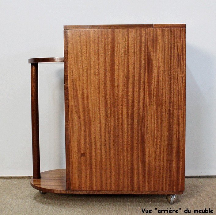 Bar Cabinet In Mahogany Veneer - 1950-photo-5