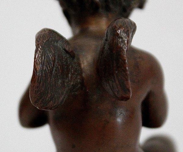 Small Bronze On Marble Base -photo-4