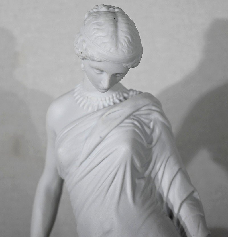 Biscuit « Sapho à La Colonne », D’après J. Pradier – 1920-photo-1