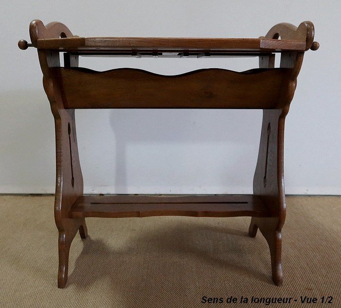 Small System Table, In Solid Oak - 1920-photo-3