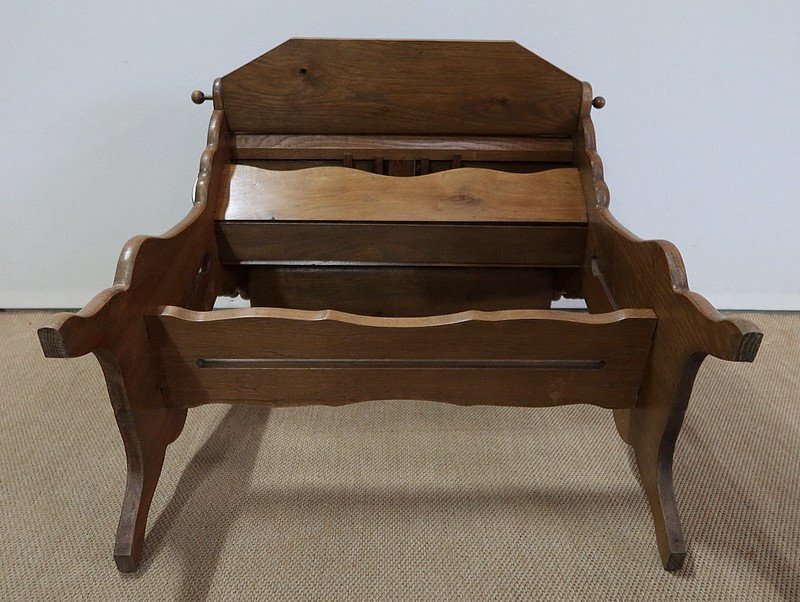 Small System Table, In Solid Oak - 1920-photo-8