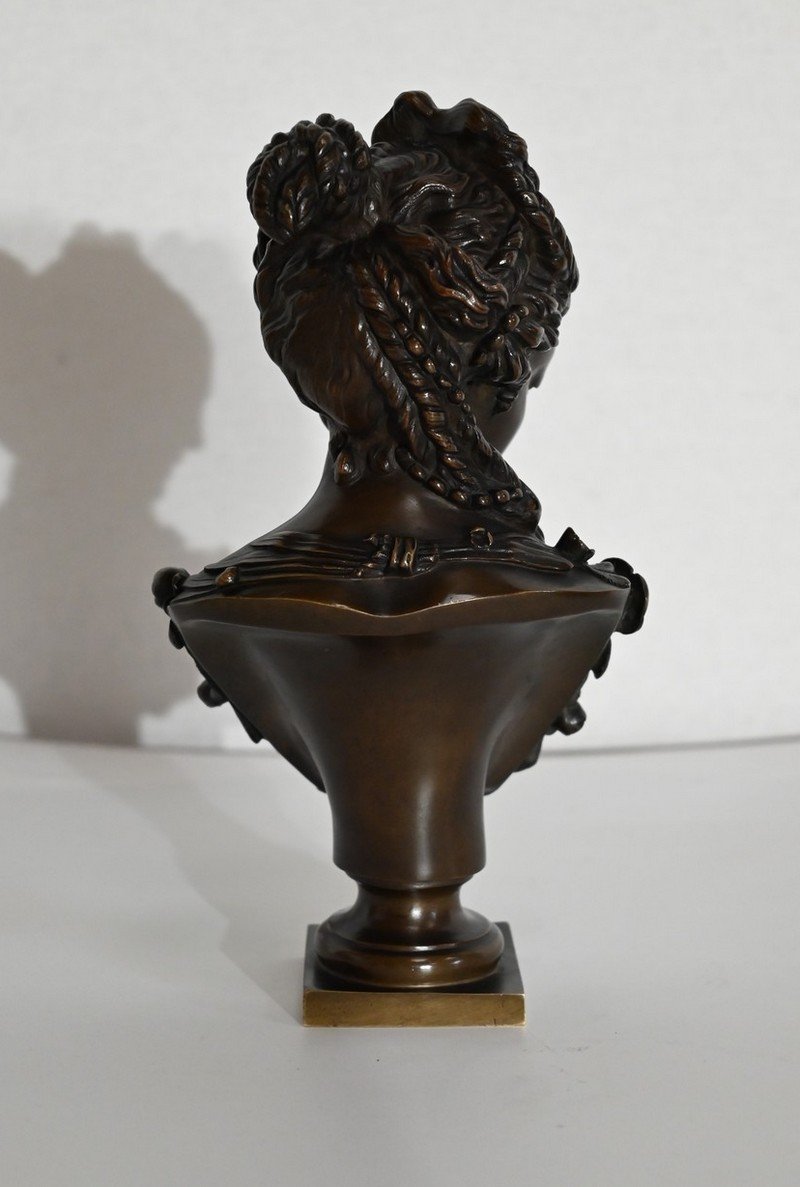 Bronze, Buste De Dame – Fin XIXe-photo-5
