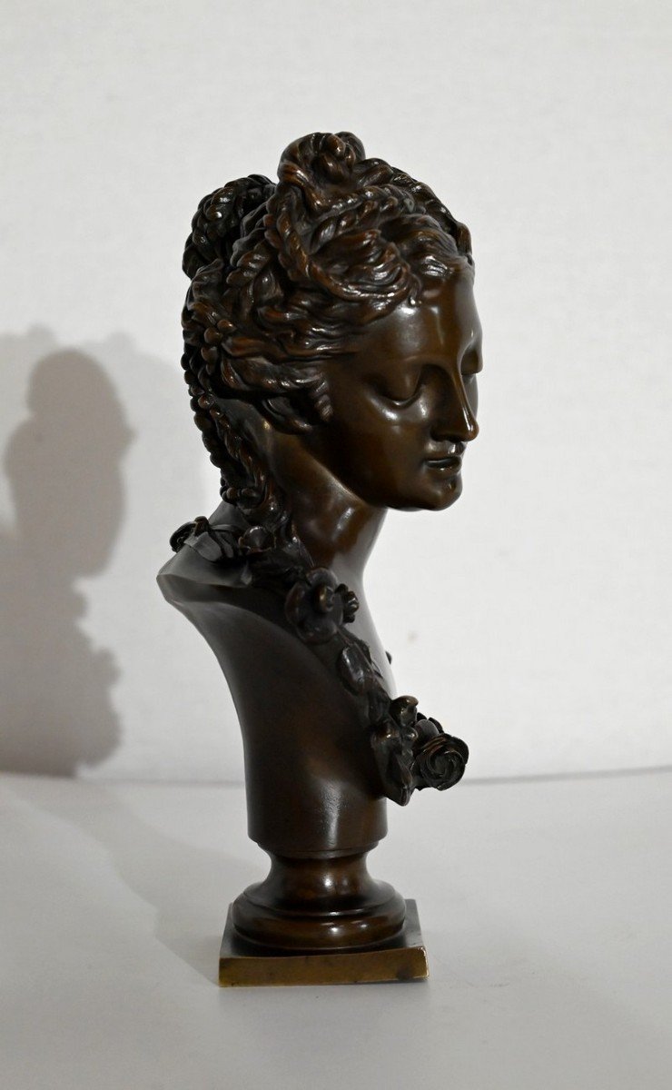 Bronze, Buste De Dame – Fin XIXe-photo-7
