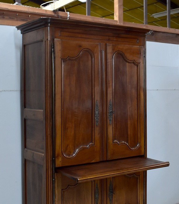 Important Quatre Portes De Propriété, Régional, En Merisier Roux, époque Louis XV - Fin XVIIIe-photo-4