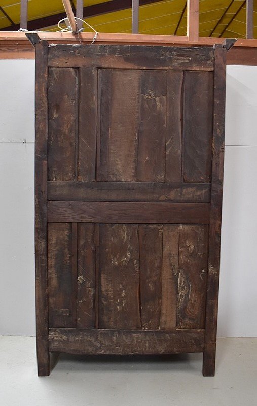Important Four Property Doors, Regional, In Roux Cherry, Louis XV Period - Late 18th Century-photo-8