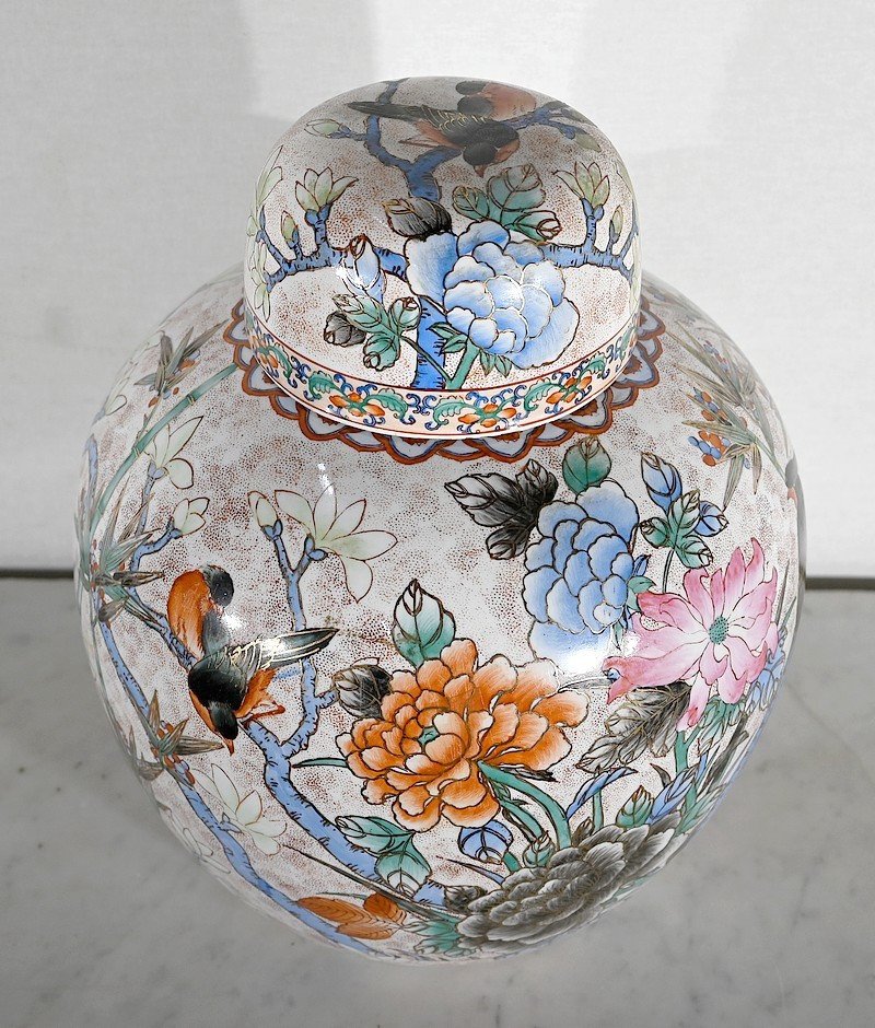 Important Lidded Jar, China - Early 20th Century-photo-4