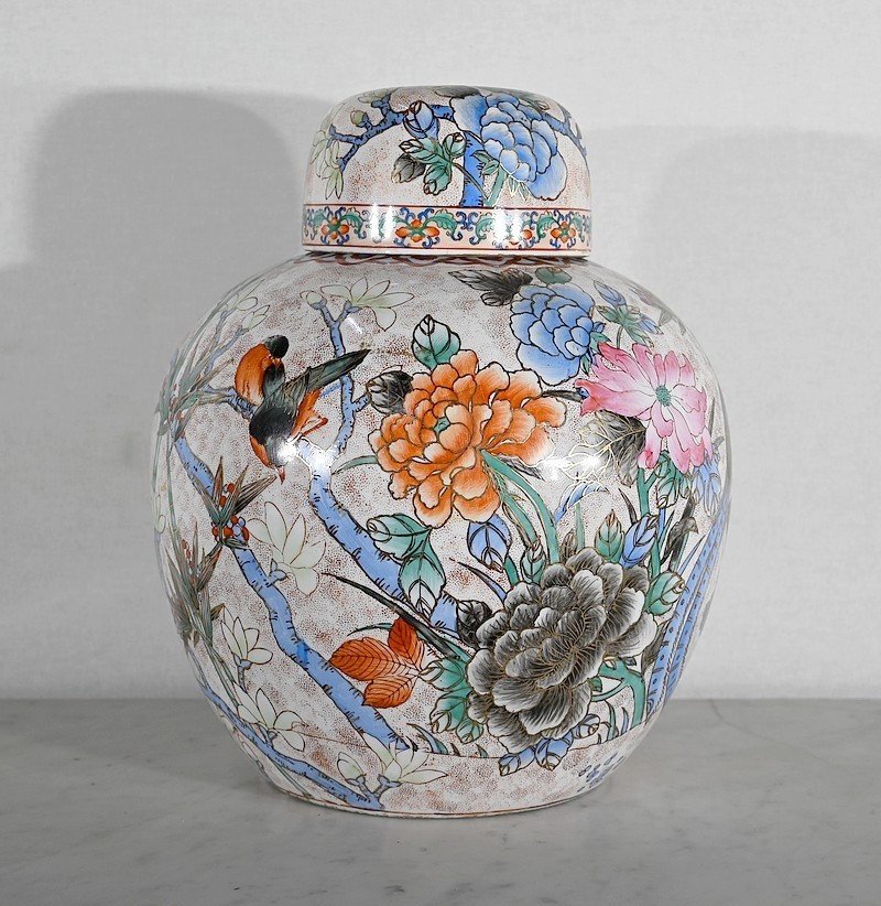 Important Lidded Jar, China - Early 20th Century-photo-2