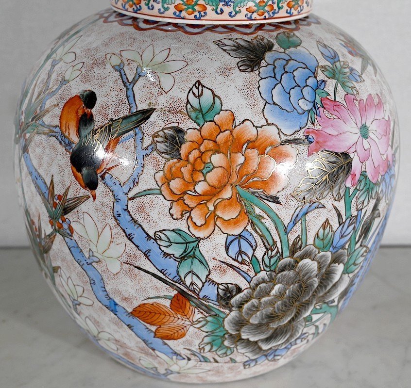 Important Lidded Jar, China - Early 20th Century-photo-3