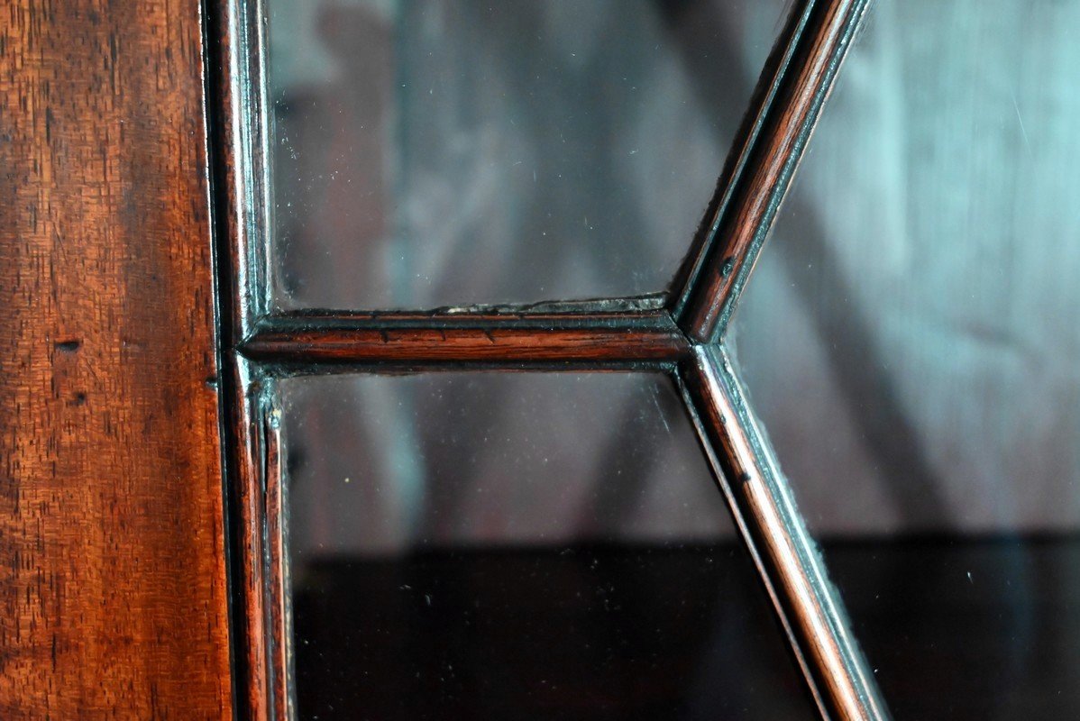 Important Mahogany Library, England - Early Twentieth-photo-4