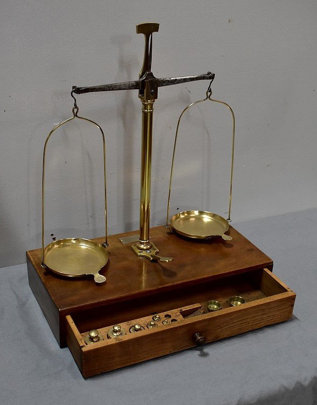 Small Jeweller's Balance, Trebuchet Type - 1900-photo-2