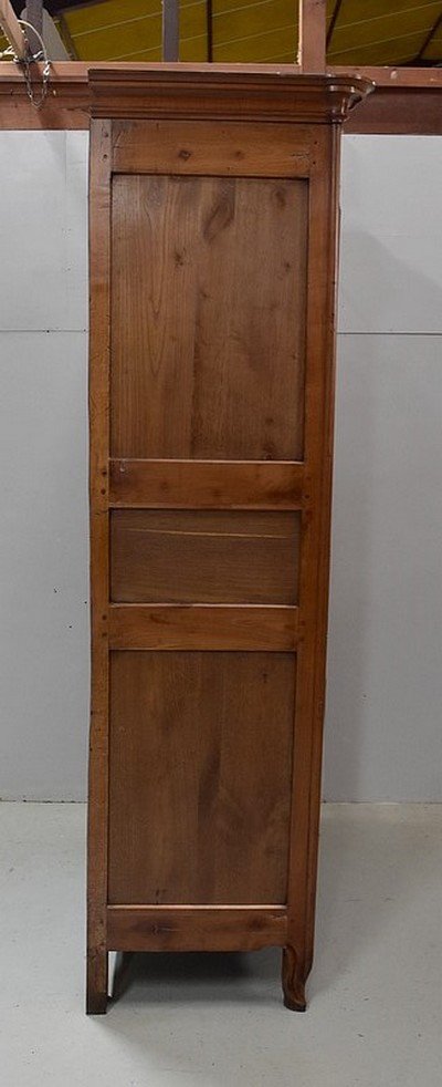 Regional Four-door Cabinet, In Blond Cherry, Louis XV Period - 1810/1820-photo-5