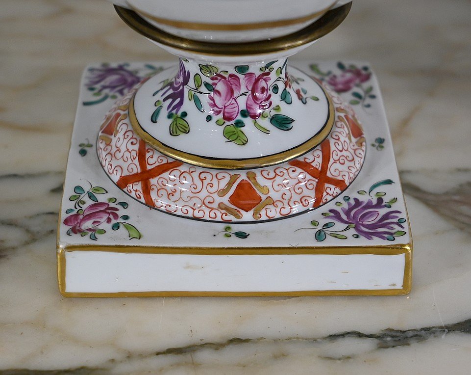 Paire De Vases De La Manufacture Samson – XIXe-photo-8