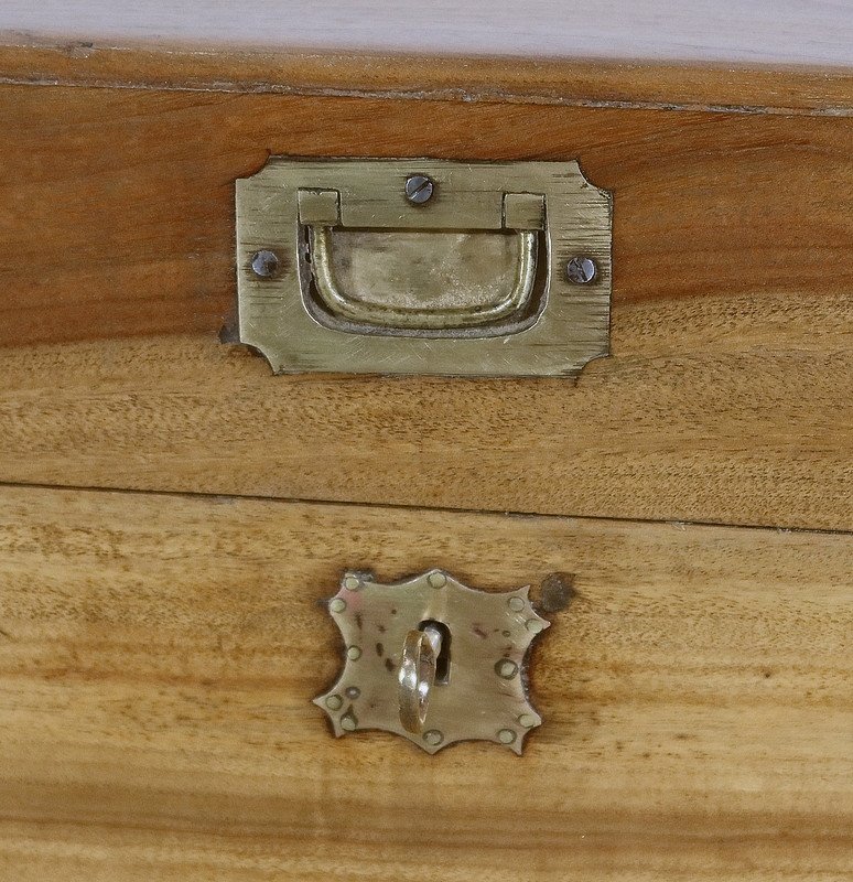 Camphor Marine Chest - Late Nineteenth-photo-5