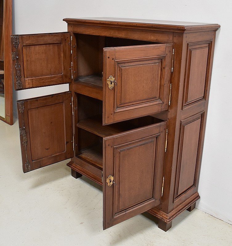 Small Buffet At Support Height In Solid Walnut - Early Nineteenth-photo-4