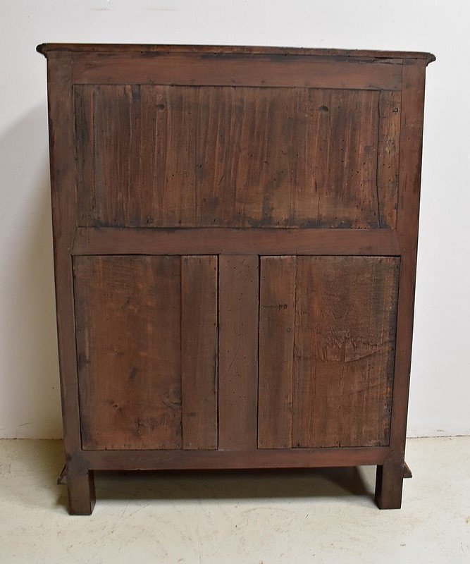 Small Buffet At Support Height In Solid Walnut - Early Nineteenth-photo-7