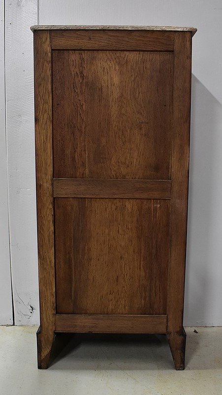Small Rosewood Inlaid Secretary, Louis XIV Style, Napoleon III Period - Nineteenth-photo-7